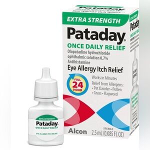 Pataday Eye Allergy Itch Relief Drops NEW